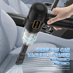Mini Handheld Car Vacuum Cleaner - Super Powerful Suction, Cordless, Compact & Super Portable!