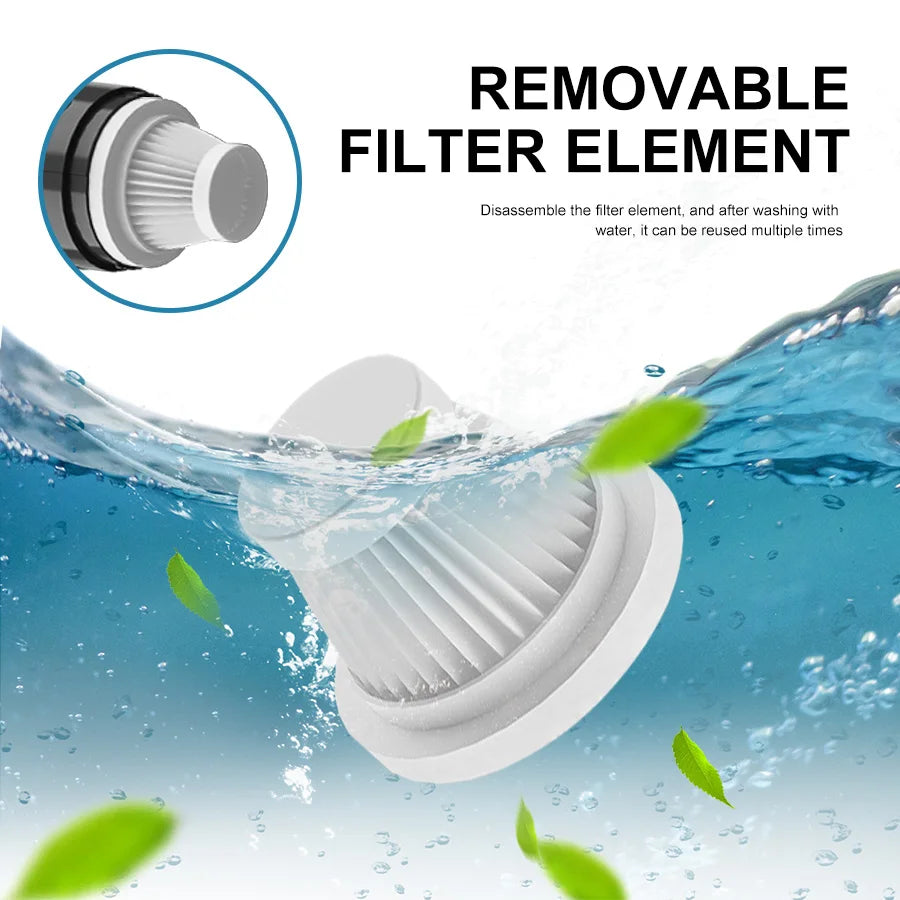 ABS Car Vacuum Cleaner Portable Powerful Wireless Vacuum Cleaner Home Carpet Cleaner Home Appliance Mini Cleaning Machine